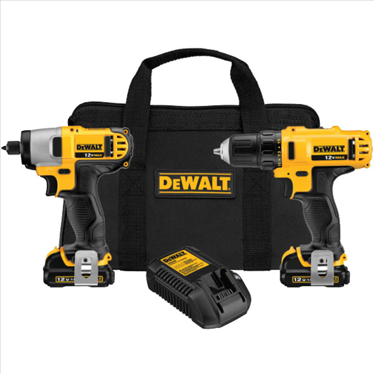 12V Li-Ion Drill/Driver/Impact Driver - DCK211S2